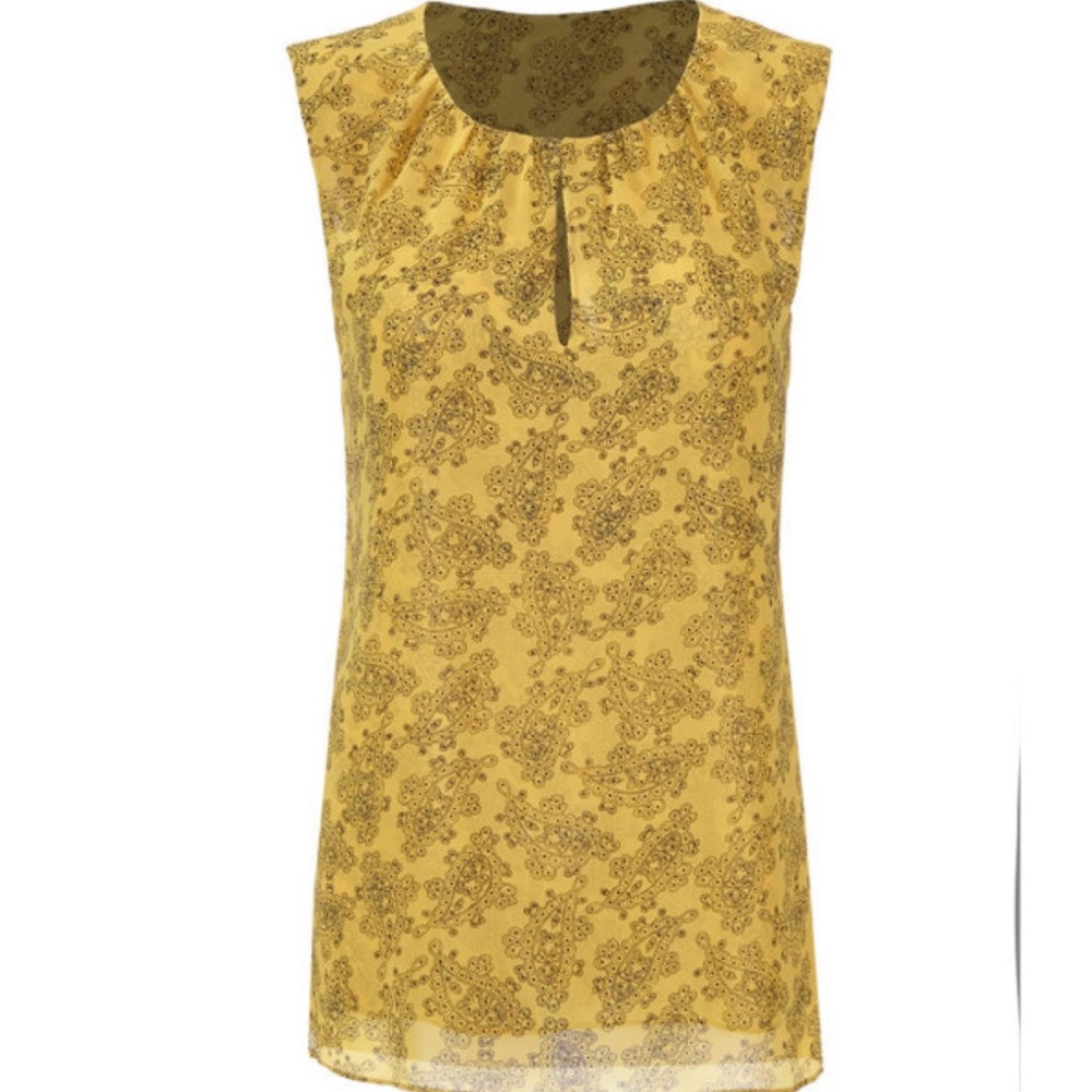 CABI Paisley blouse NWOT
